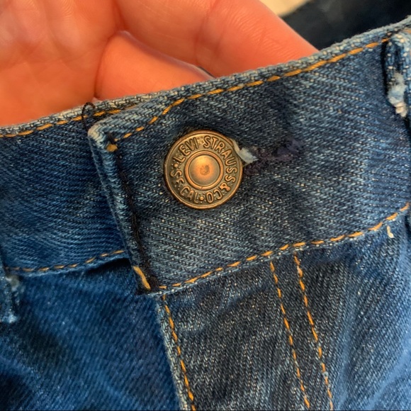 Levi's Vintage Orange Tab Mom Jeans RARE - Picture 4 of 13